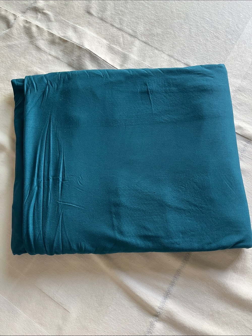 Teal Stretchy Knit Fabric Bolt - Deep Teal
4 Yards